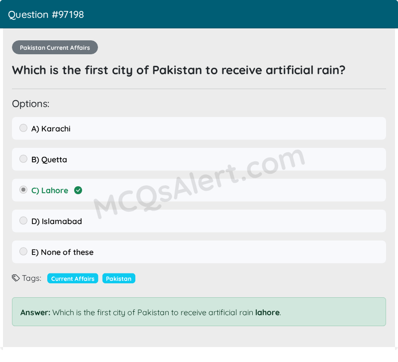 Question Screenshot
