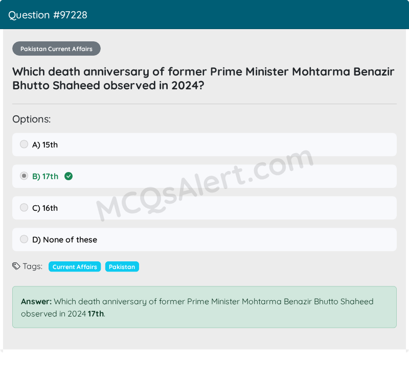 Question Screenshot