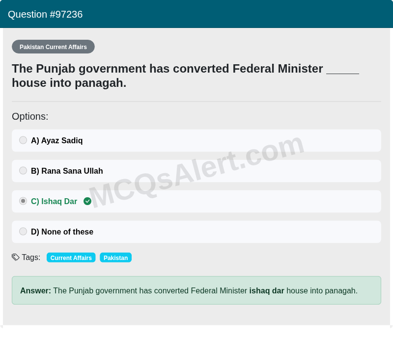 Question Screenshot