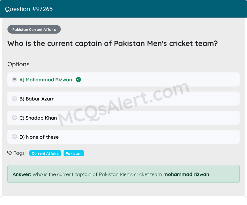 Question Screenshot