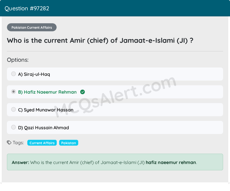 Question Screenshot