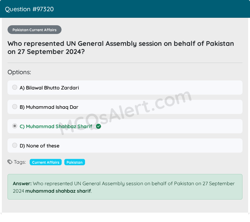 Question Screenshot