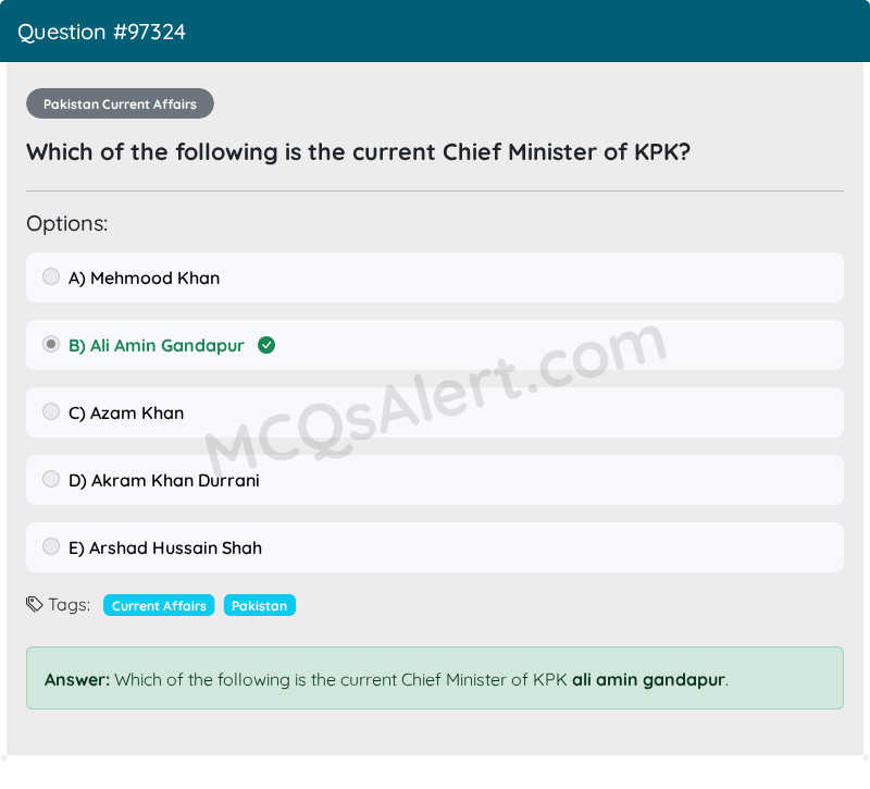 Question Screenshot