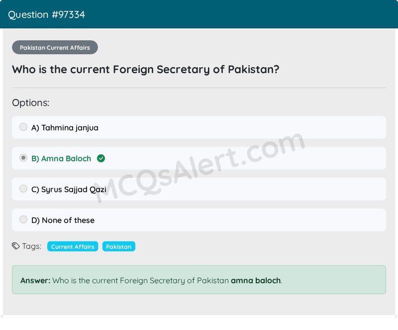 Question Screenshot