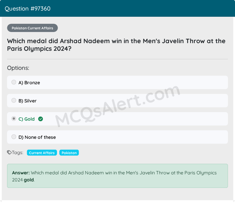 Question Screenshot
