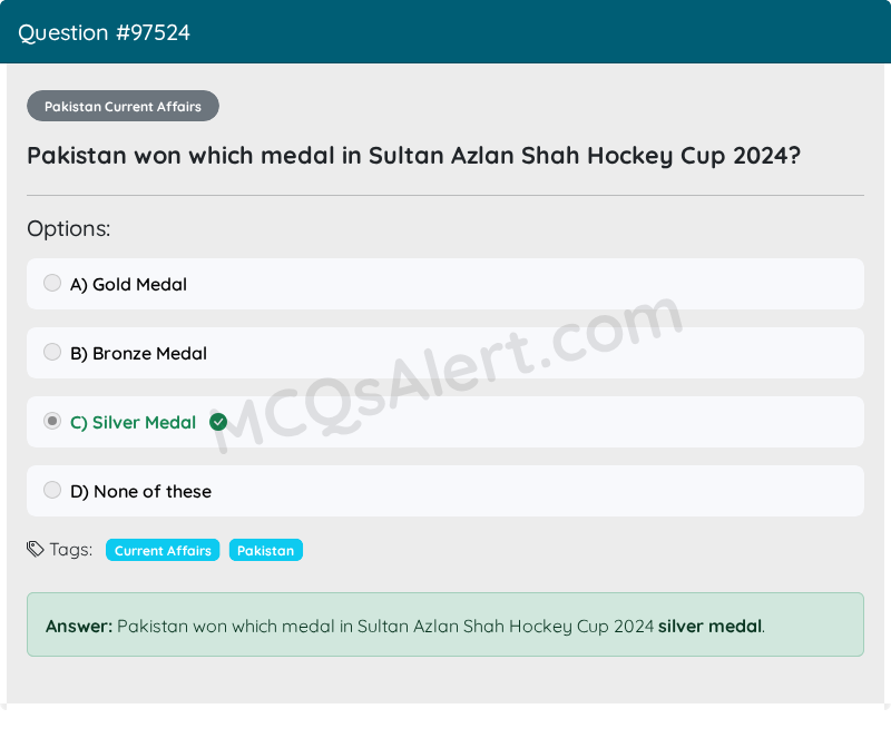 Question Screenshot