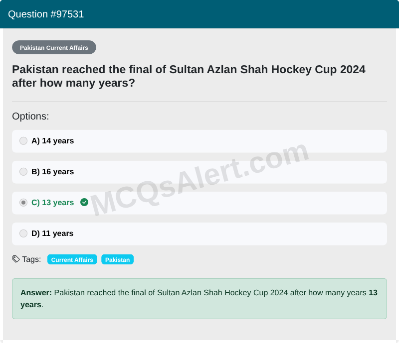 Question Screenshot