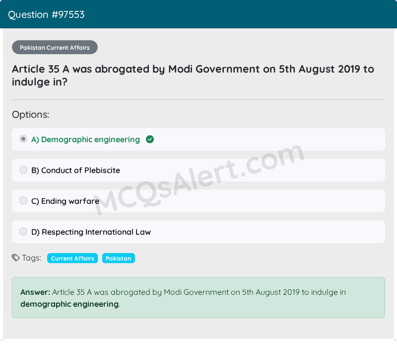 Question Screenshot