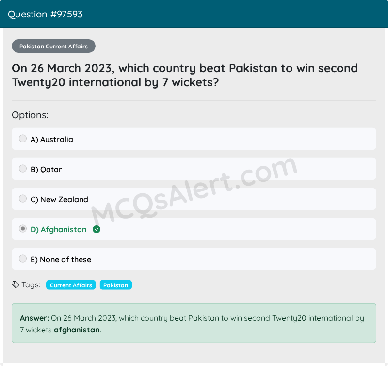 Question Screenshot