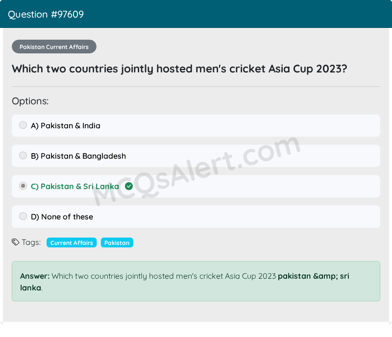 Question Screenshot