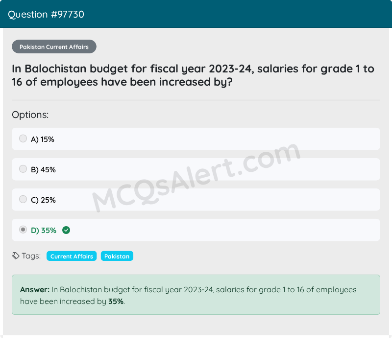 Question Screenshot