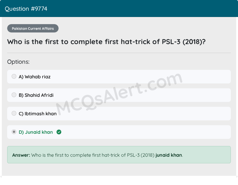 Question Screenshot