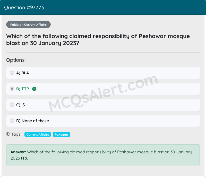 Question Screenshot