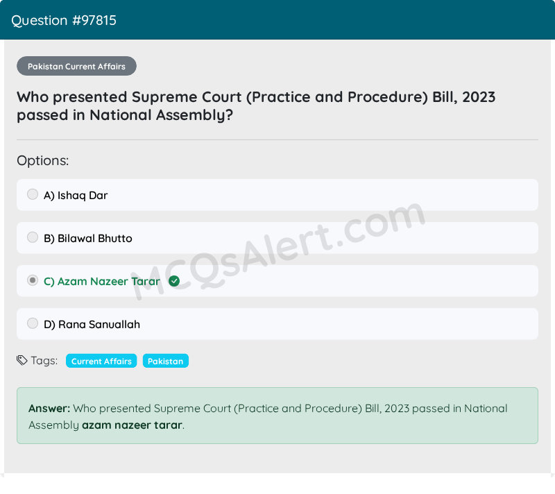 Question Screenshot