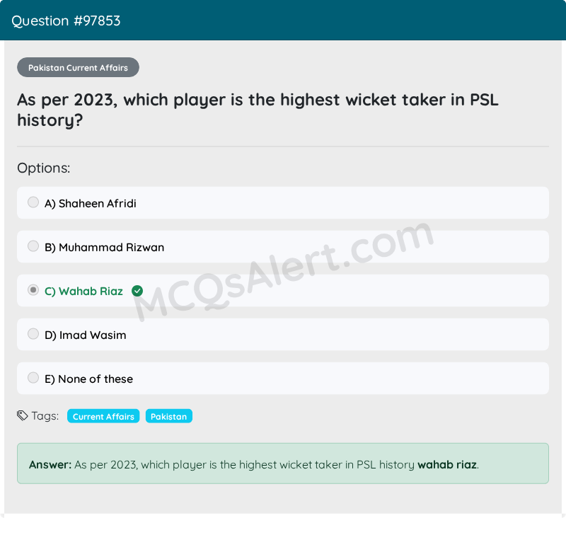 Question Screenshot