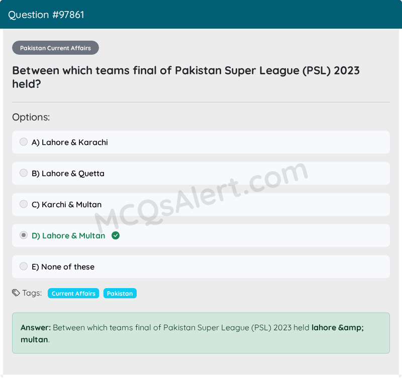 Question Screenshot