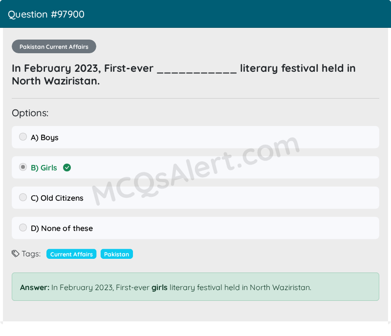 Question Screenshot