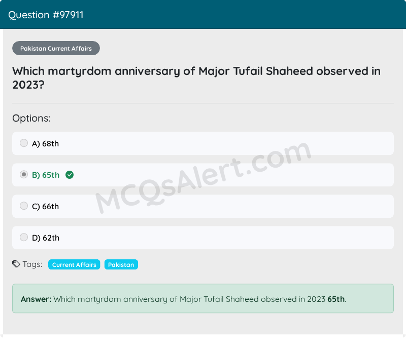 Question Screenshot