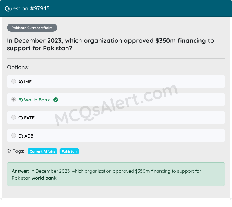 Question Screenshot