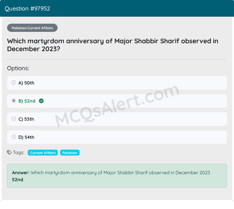 Question Screenshot