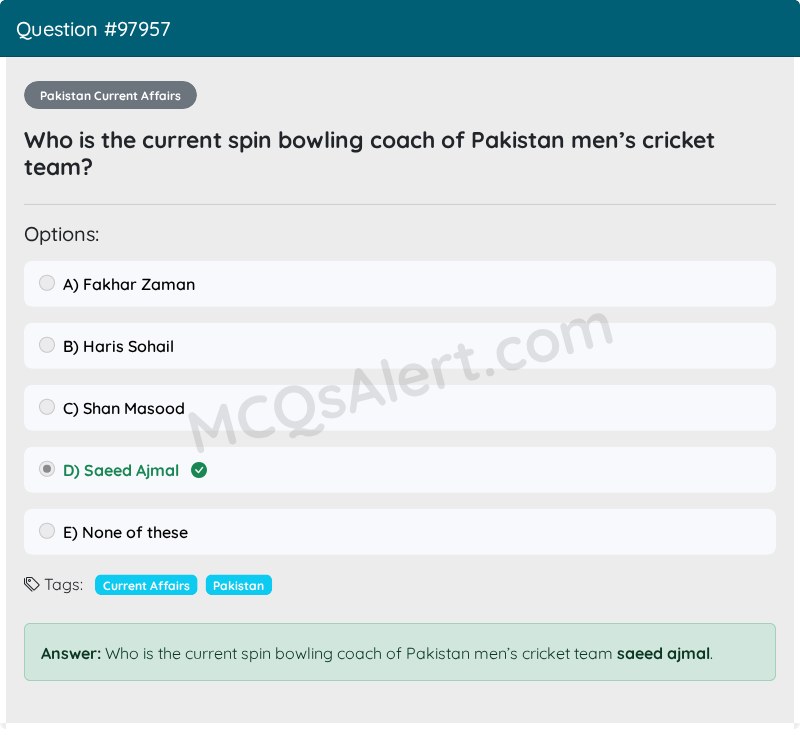 Question Screenshot
