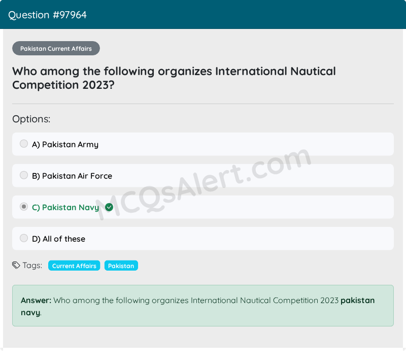 Question Screenshot