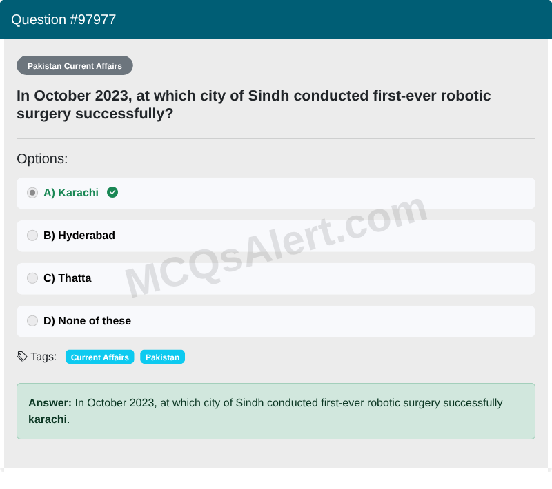 Question Screenshot