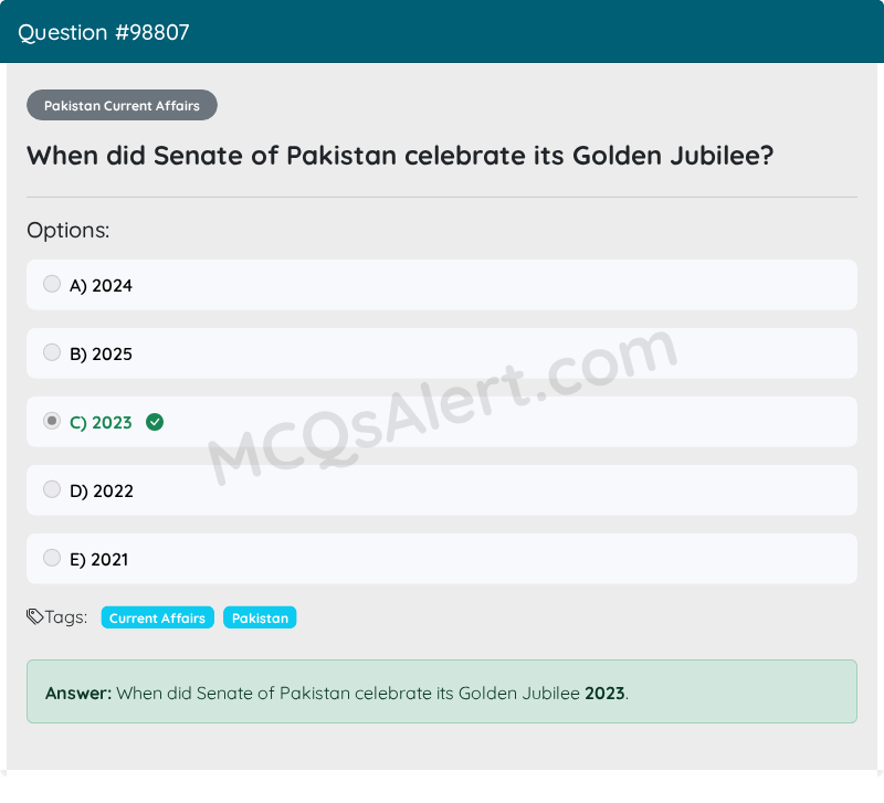 Question Screenshot