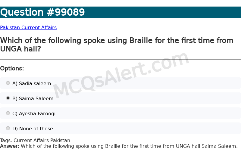 Question Screenshot