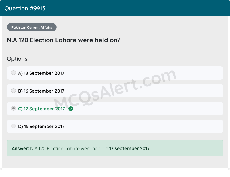 Question Screenshot