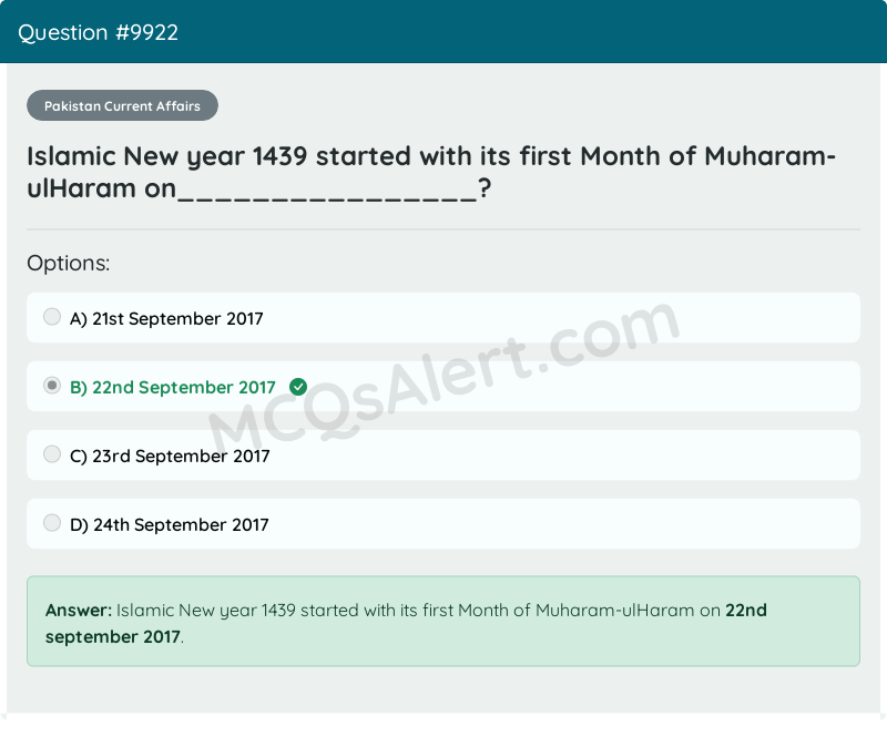 Question Screenshot